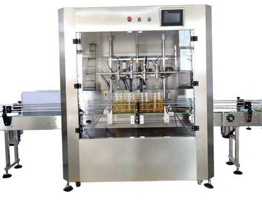 全自動(dòng)四頭油類灌裝機(jī)